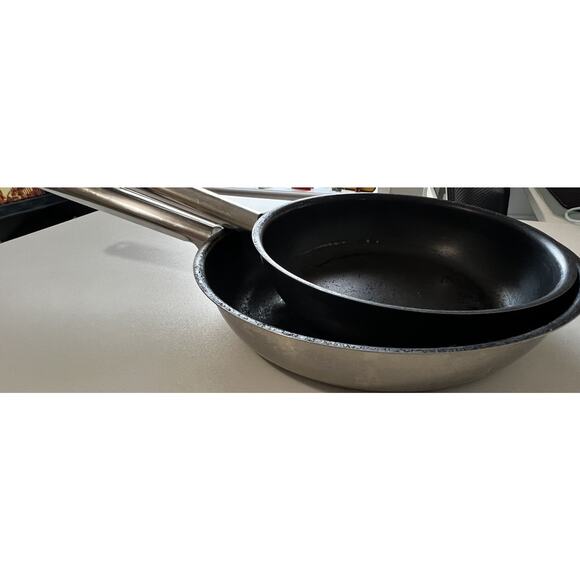 Sitram Bistro Pro 8" & 10” Skillet Frying Pan Non Stick Made In France USED - Picture 2 of 10